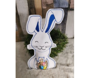 Stickdatei ITH - Bauchhase Hase für Süßigkeiten